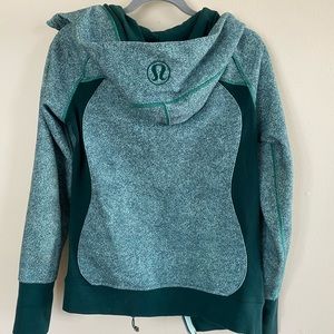 Green Lululemon Hoodie size 8
